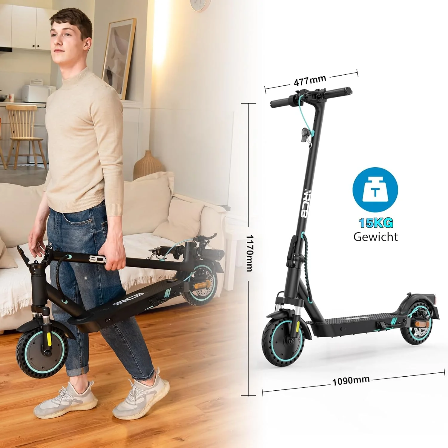 rcb ev85f abe e scooter | 400w motor. 36v batterie rcb ev85f abe e scooter | 400w motor. 36v batterie