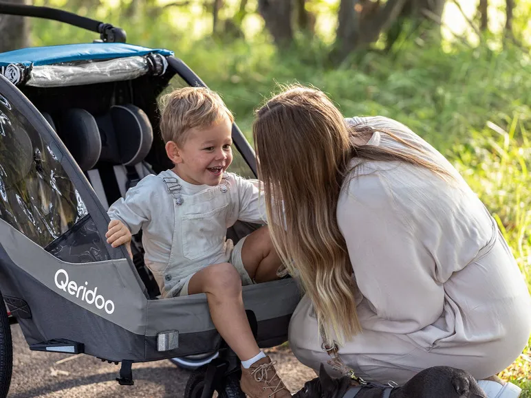 fahrradanh?nger ?sportrex 2 limited edition?. ocean blue fahrradanh?nger ?sportrex 2 limited edition?. ocean blue