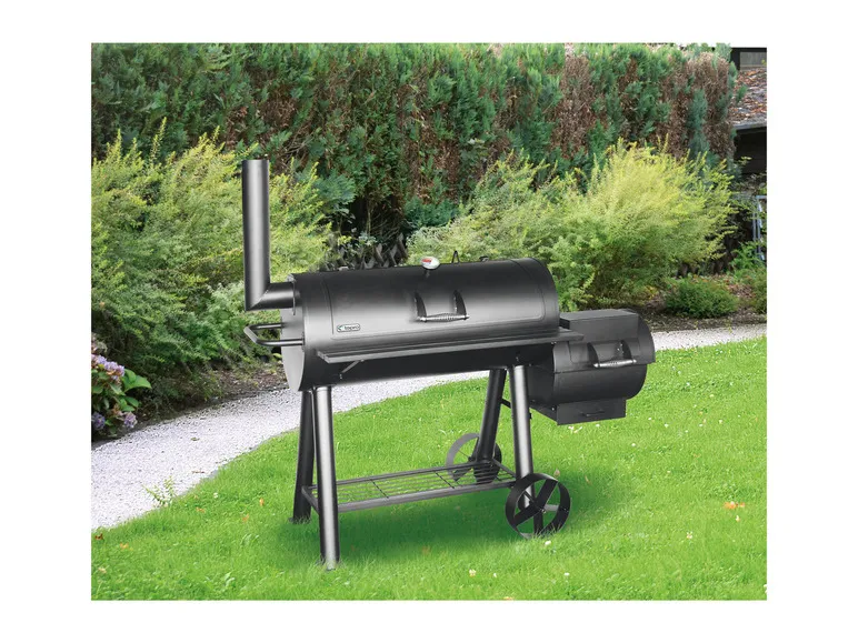 smoker »milwaukee«. mit 2 emaillierten grillrosten smoker »milwaukee«. mit 2 emaillierten grillrosten