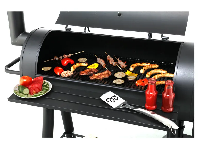 smoker »milwaukee«. mit 2 emaillierten grillrosten smoker »milwaukee«. mit 2 emaillierten grillrosten