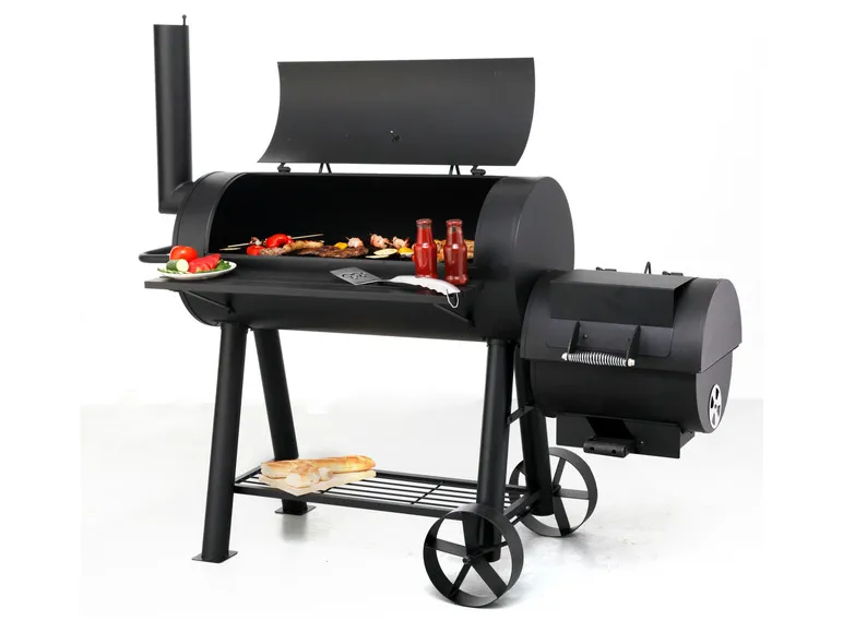 smoker »milwaukee«. mit 2 emaillierten grillrosten smoker »milwaukee«. mit 2 emaillierten grillrosten